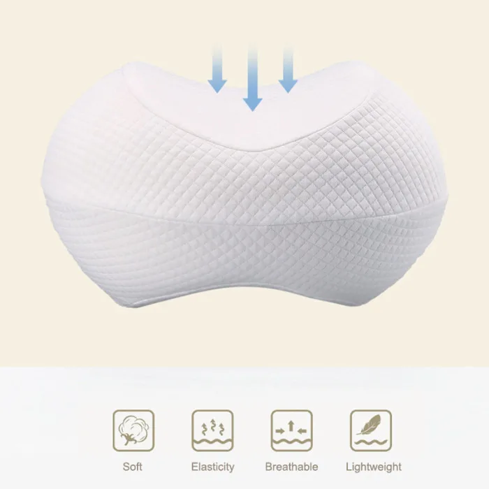 Ортопедическая подушка для коленного сустава с эффектом памяти эргономичная мягкая Антистатическая здоровая подушка для сна HYD88