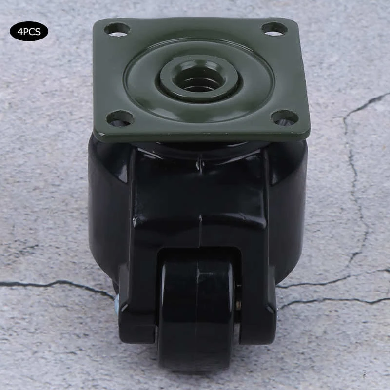 Leveling Caster Wheels Leveling Caster Heavy Duty Black Heavy Equipment for Large Machine Weld Table Moving Work Table Leveling Caster Wheels Leveling Caster Heavy Duty Black Heavy Equipment for Large Machine Weld Table Moving Work Table