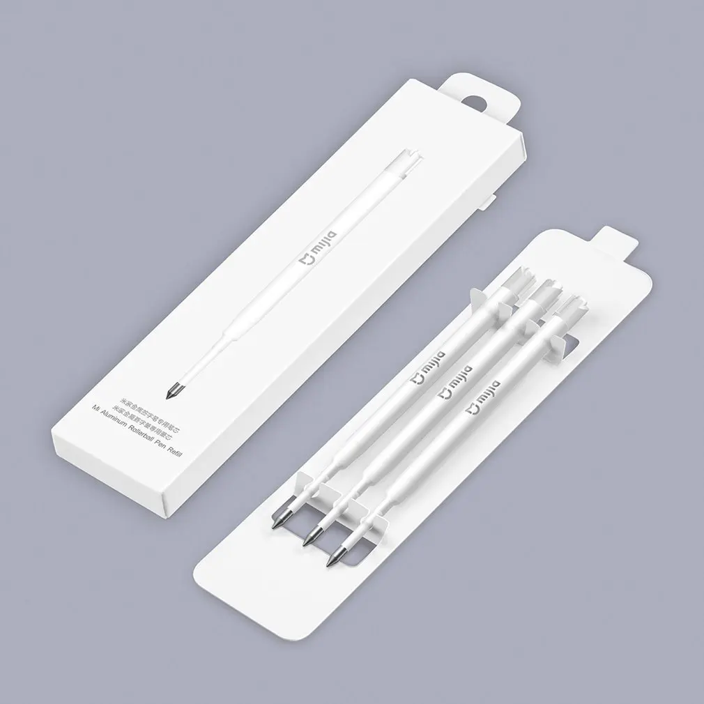 

Mijia 0.5mm Pen Refills For Mijia Metal Signature Pen Replacement Smooth Switzerland Refill Signing Pen Refill