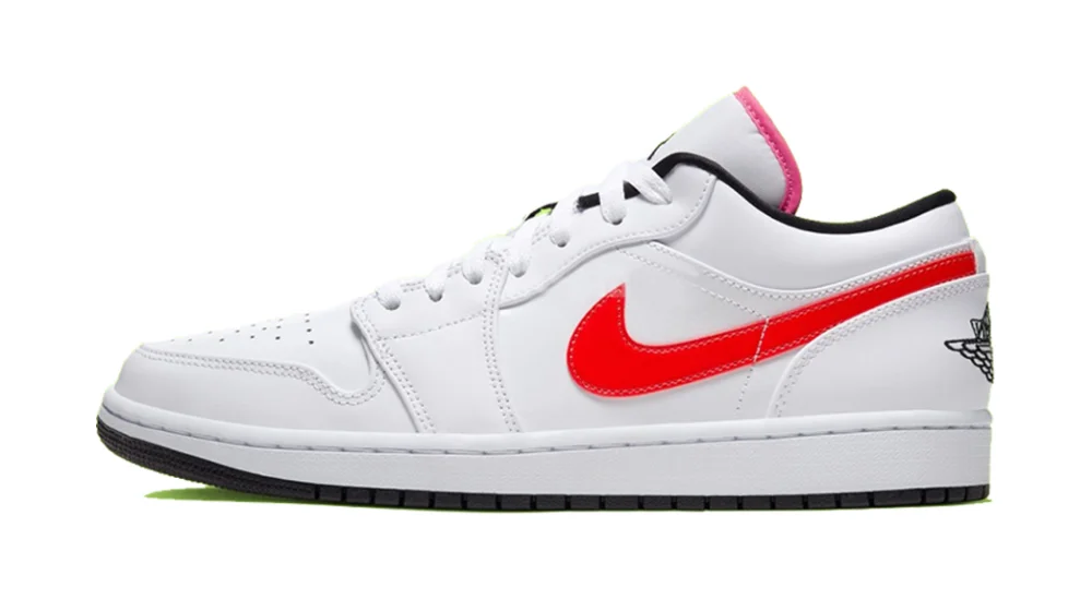 Nike Air Jordan 1 Low White Multi Original Men Shoes Comfortable Women Basketball Shoes Sports Sneakers Nike Air Jordan 1