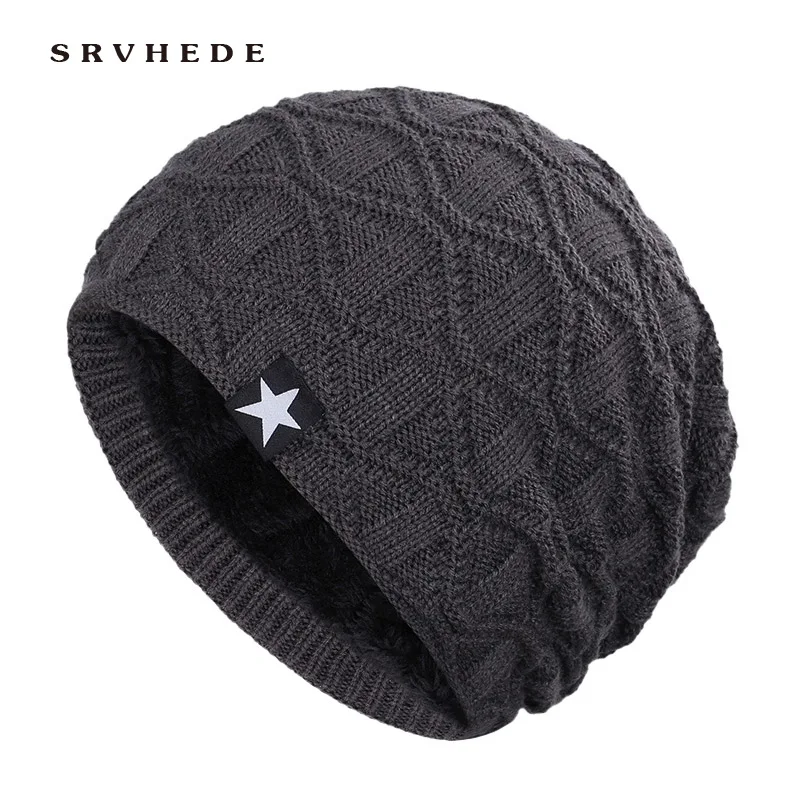 Двухслойные шапки унисекс, вязаные шапки, женские шапки бини для зимы, дышащие мужские головные уборы, простые головные уборы, теплые одноцветные повседневные женские шапки