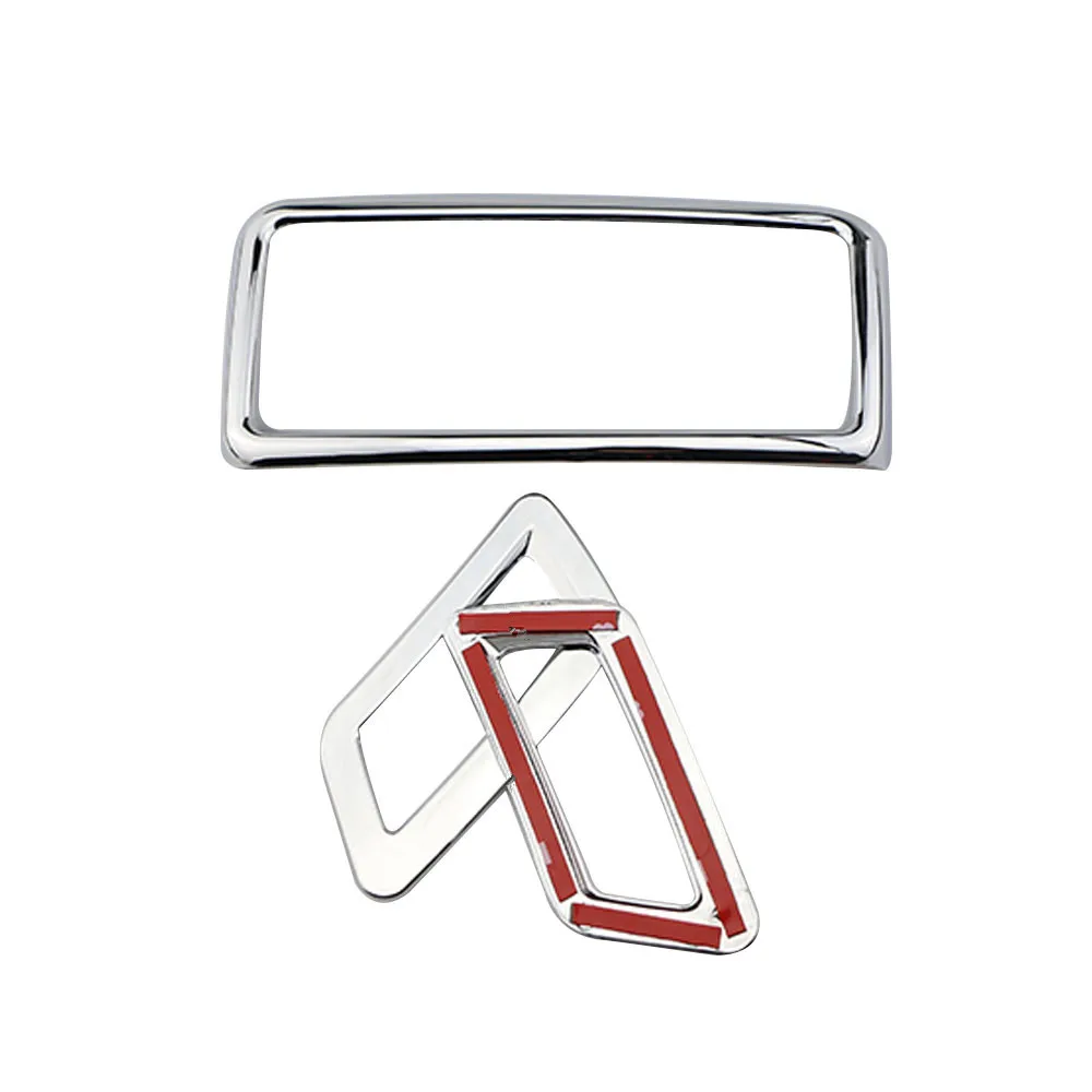 Хромированная Автомобильная наклейка на вентиляционное отверстие из АБС