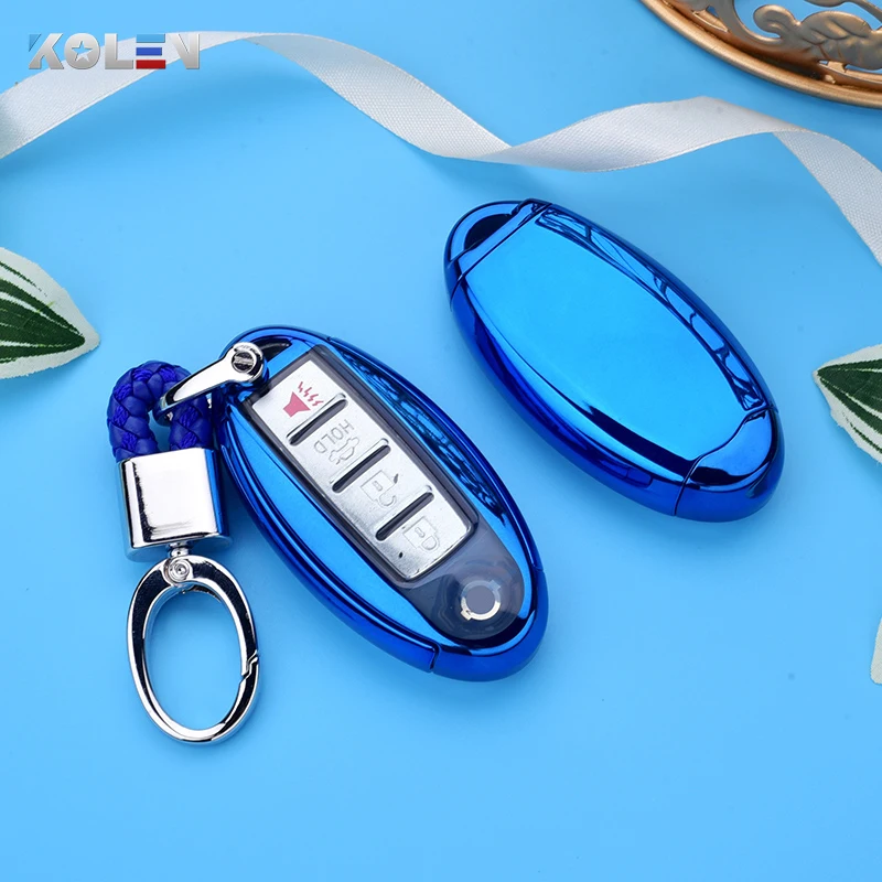 TPU Colorful PC Auto Supporto Della Copertura Della Cassa Chiave A Distanza Per Nissan Qashqai J10 J11 X-Trail T31 T32 juke Tiida Calci di Murano Pathfinder - H3a45aefd487d47c5b21539892033d833R