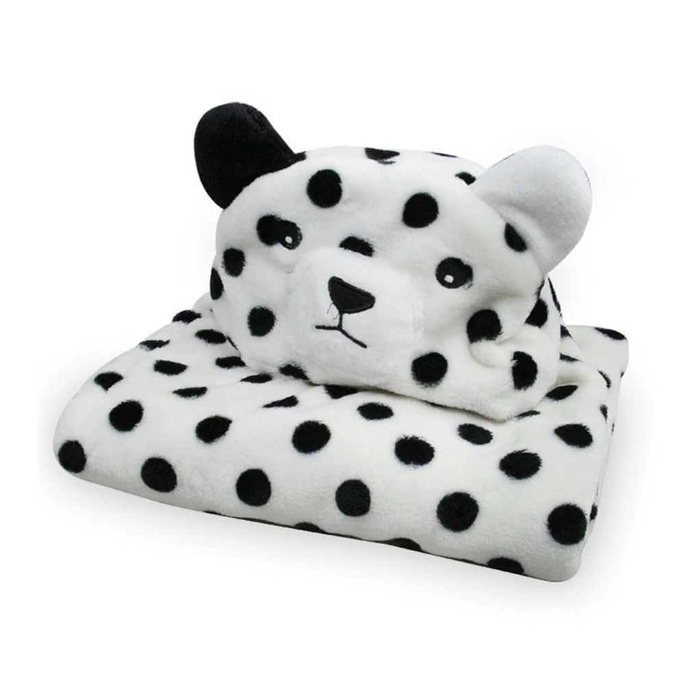 Little leopard Cute Animal Shape Baby Hooded Towel Cute Newborns Fleece Baby Bath Towel Robe Cloak Baby Cute Cloak Blanket - Цвет: Little leopard