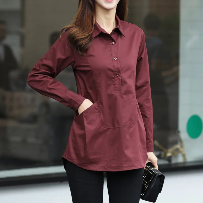 

Shirt Blouse Women Summer Autumn 2022 New Arrival Fashion Long Sleeve Casual Blouses Ladies Office White Shirts Free Shipping