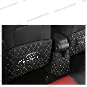 

Lsrtw2017 Leather Car Rear Seat Anti-kick Mat for Great Wall Haval H4 H2s H7 2015 2016 2017 2018 2019 2020 Interior Accessories