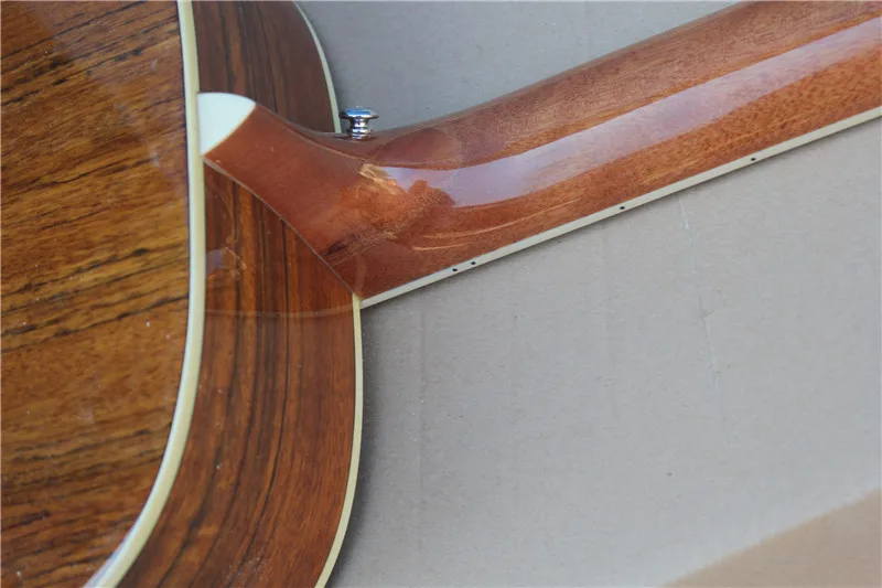 12 Strings Acoustic electric Guitar with Fishman Pickup Rosewood Fretboard,Chrome Hardwares,10yue