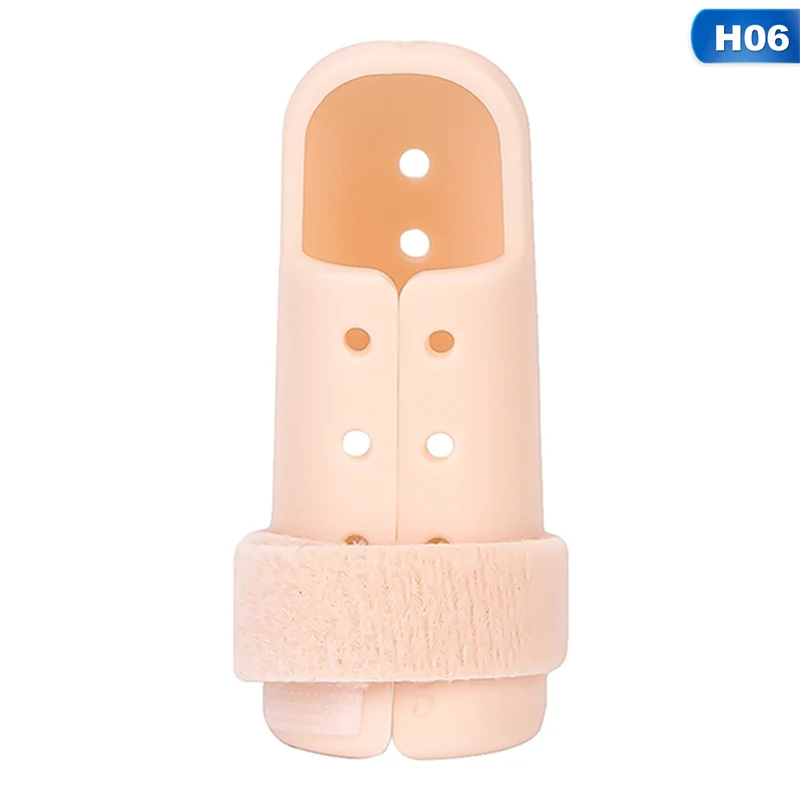 Hot 1Pc Plastic Hand Finger Splints Support Brace Mallet Splint for Broken Finger Joint Fracture Pain Protection Adjustable Hook