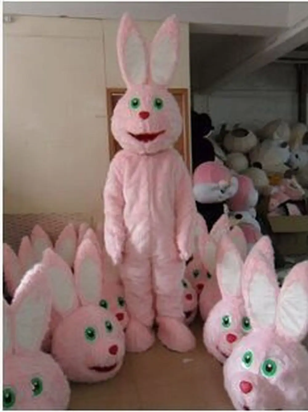 

Rabbit Mascot Costume suit Cosplay Party Game Dress Outfits Clothing Advertising Promotion Carnival Halloween Xmas Easter Adults
