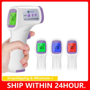 

Thermometer Infrared Digital Non-Contact Digital LCD Infrared Thermometer Dropshipping Wholesale Fast Shipping