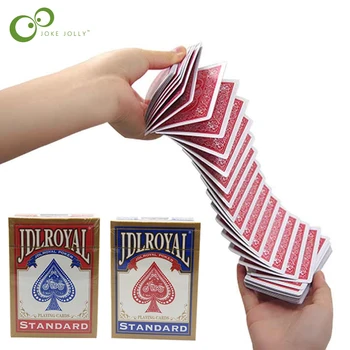 Magic Electric Deck (Connection by Invisible Thread) of Cards Prank Trick Prop Gag Poker Acrobatics Waterfall Card Props GYH 1