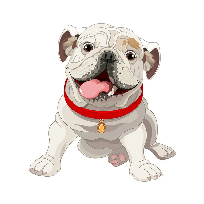 

Funny Puppy Stickers for cars 3D PVC Car Wrap Window Sticker Cute Pets Style for Auto Decal Cartoon Accessories Motorcycle Decor