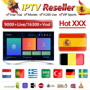 

Subscription IPTV Netherland Germany Turkey Canada IPTV Spain M3u Portugal IPTV Reseller Panel With xxx Channel No App Include