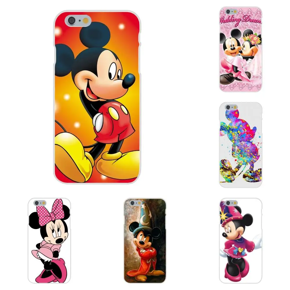 

Soft TPU Fashion Case Cover Minnie Mickey Mouse Cute For Huawei Honor Mate 7 7A 8 9 10 20 V8 V9 V10 G Lite Play Mini Pro P Smart