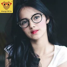 Женские очки, оправа, мужские очки, оправа, Ретро стиль, Круглые, прозрачные линзы, очки, оптическая оправа для очков