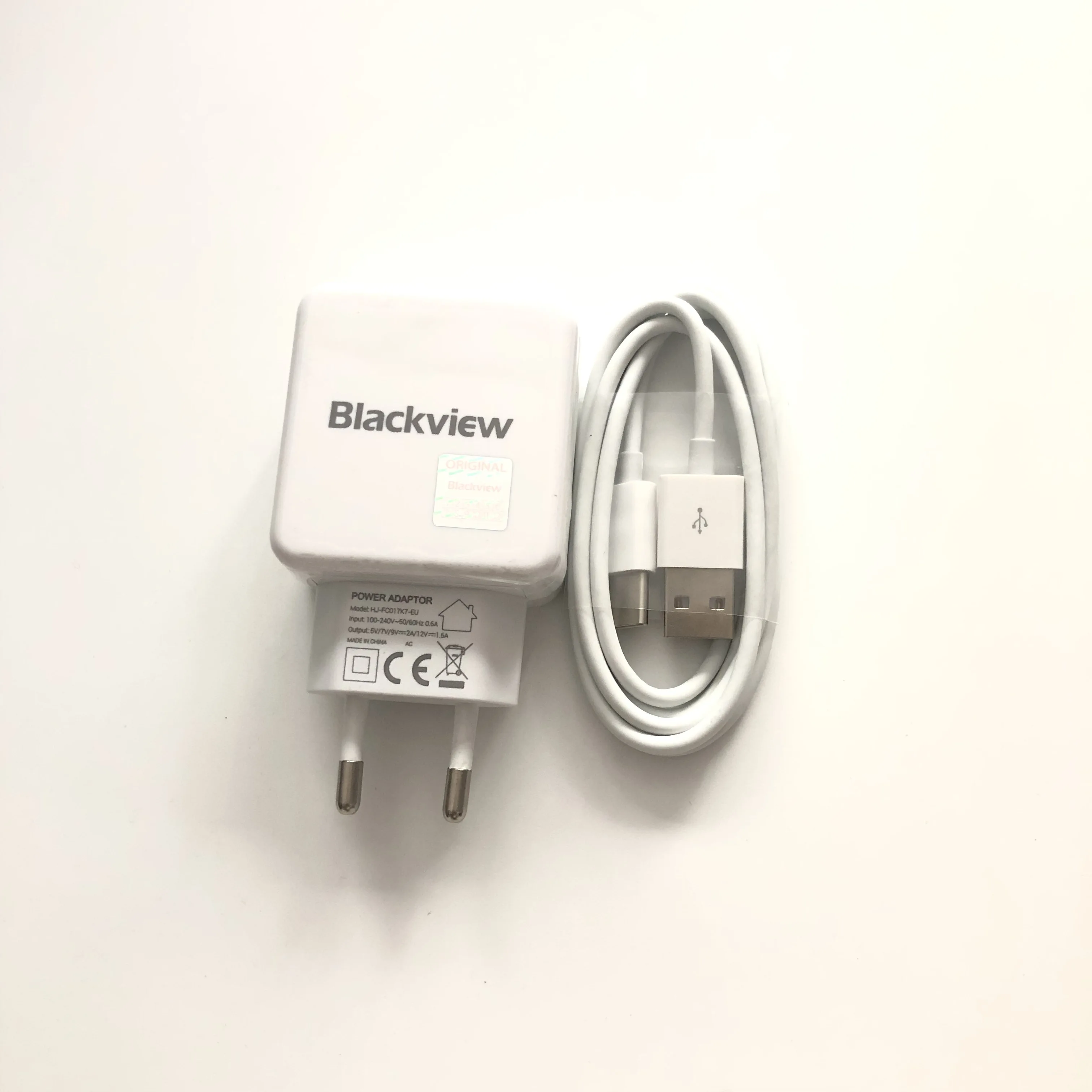 Charger USB Type-C Blackview BV9700 оригинальное новое дорожное зарядное устройство+ usb type-C кабель для Blackview BV9700 Pro MTK6771T 5,84 дюймов 2280*1080 смартфон - Тип штекера: Charger USB Type-C