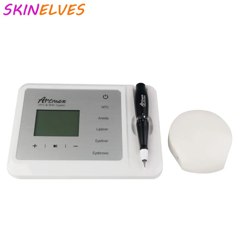 

SKINELVES Wired Artmex V9 Pmu Permanent Makeup Machine Lip Eyebrow Eyeliner With Tattoo Needles Digital Permanent Makeup Machine