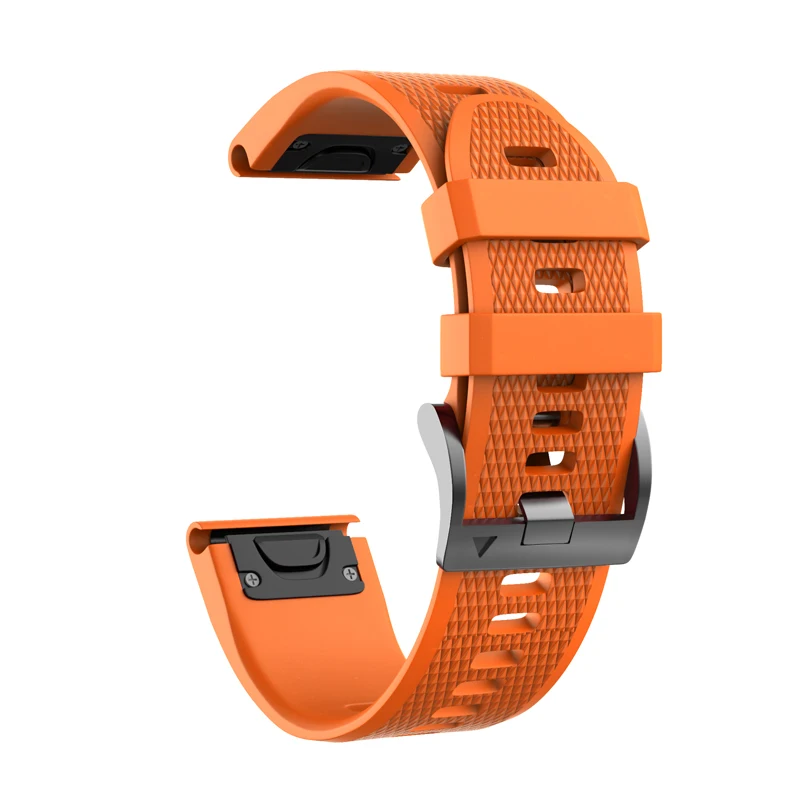 22 мм силиконовый ремешок часы ремешок Quick Release для Garmin Fenix 5 5X Plus PUO88