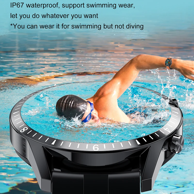 LIGE 2020 New Smart Watch Men Full Touch Screen