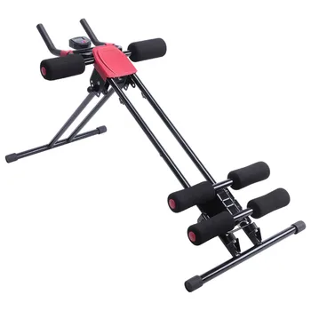 

Abdomen Exerciser Black Straight Linear Shape Ab Rocket Gym Exercise Equipment Powerful Private Fitness Club Tool 98x56x72 cm