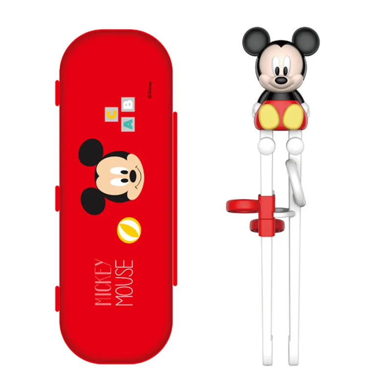 

Disney new 1 set tableware children's training chopsticks 3-6 years old baby lightweight tableware set