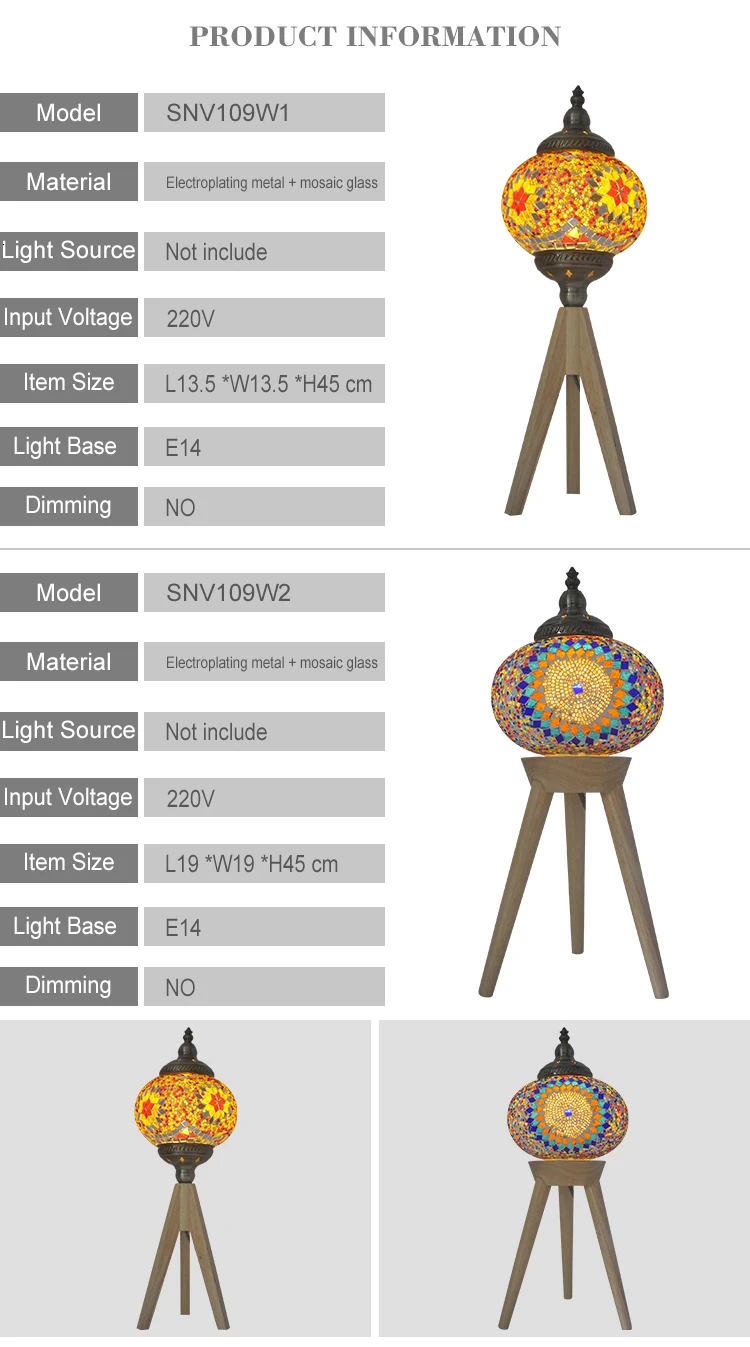 Modern Style Bedroom Decoration Electroplating Metal Mosaic Glass Table Lamp Deco Chambre lampara de mesa