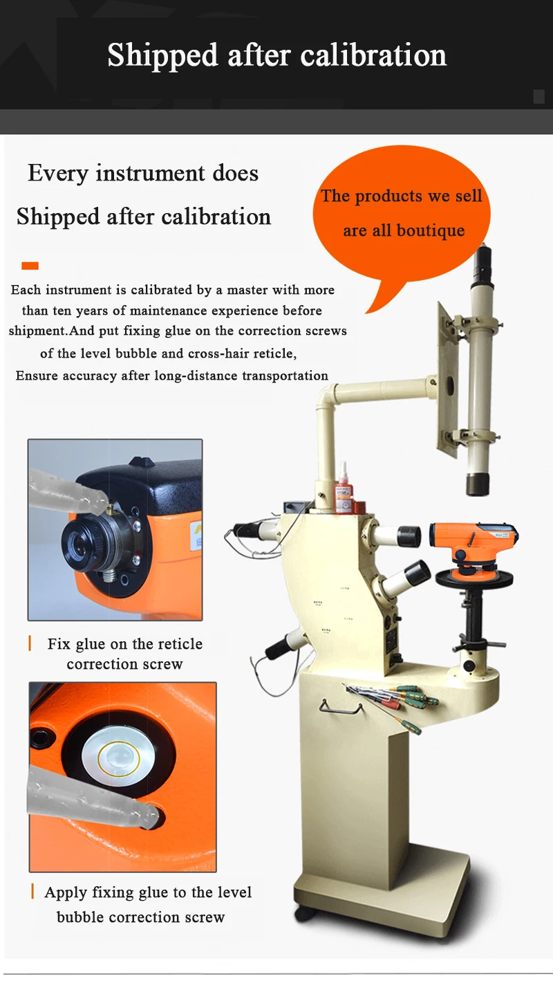 de Nível Automático Instrumentos de medição de