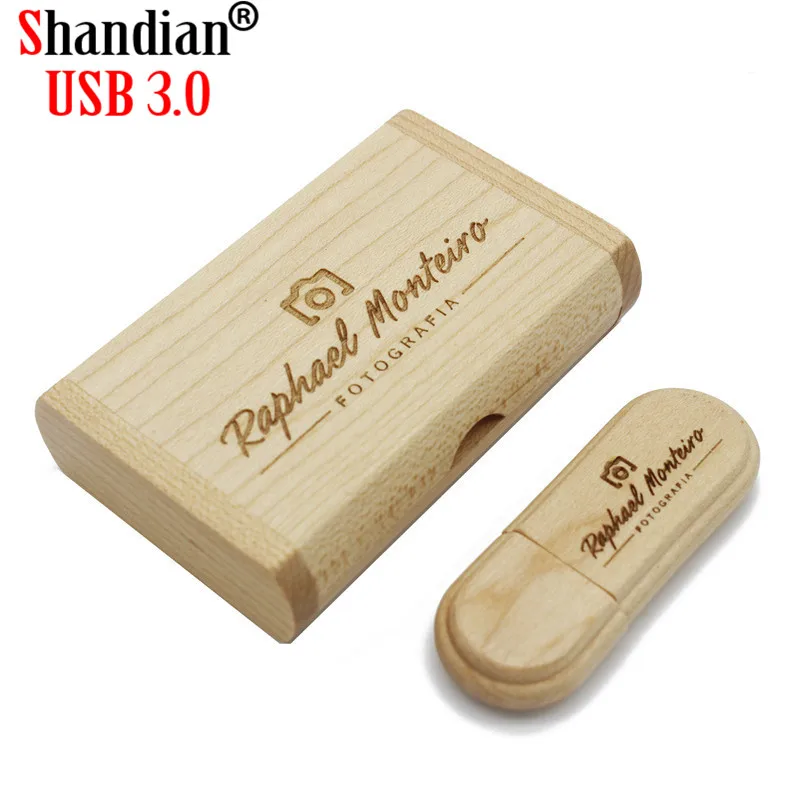 SHANDIAN USB 3 0 бесплатная доставка логотип клиента деревянный флеш накопитель