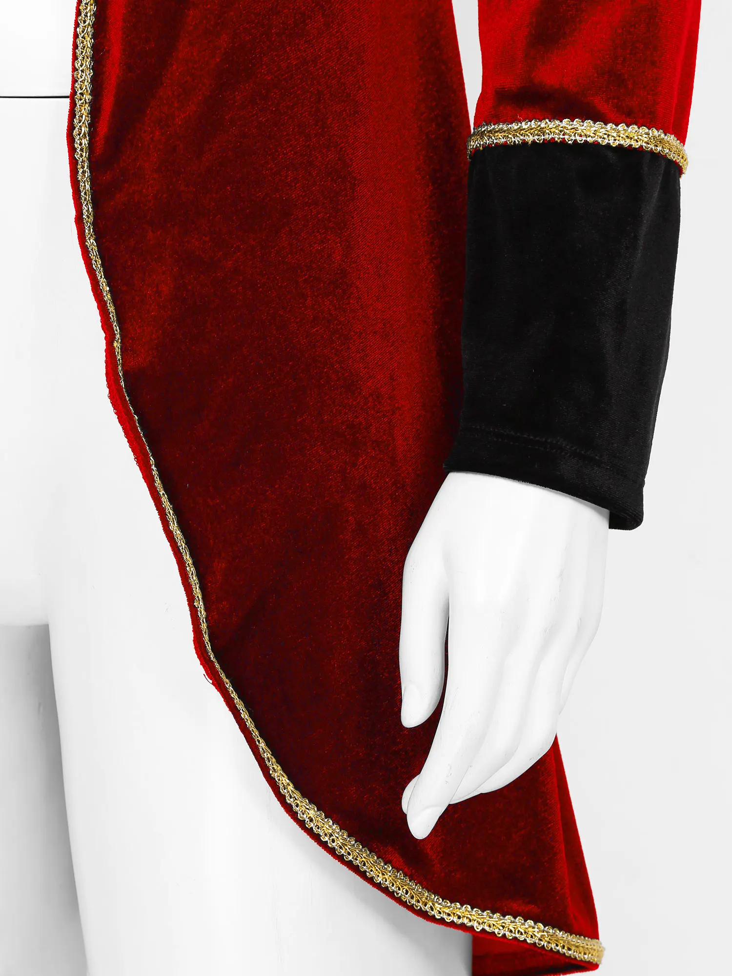 Inlzdz Womens Adult Circus Ringmaster Costume Long Sleeve Jacket Coat Christmas Halloween Carnival Cosplay Festival Rave Outfit -Zentai shop online H3a47b051b3fc4712a9c79df821b5f1afY.jpg