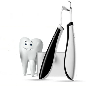 

Light Guide Dental Scaler Household Portable Ultrasonic Dental Scaler Whiten Teeth And Remove Calculus Irrigator for Teeth