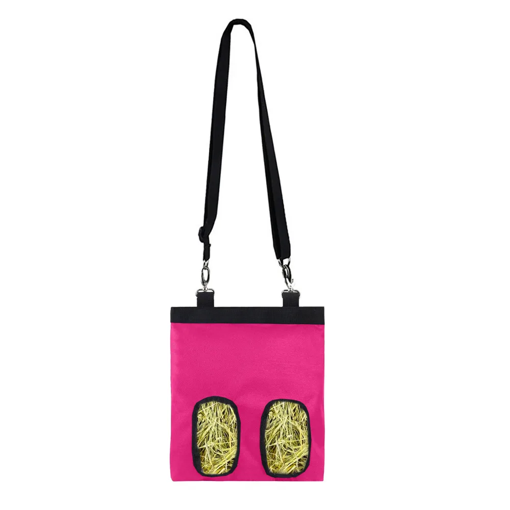 Bowls Food Feeder Bag Storage Feeding Bags Strap Tote Hanging Safety Design Hay Rabbit Pets Accessories Pouch | Дом и сад