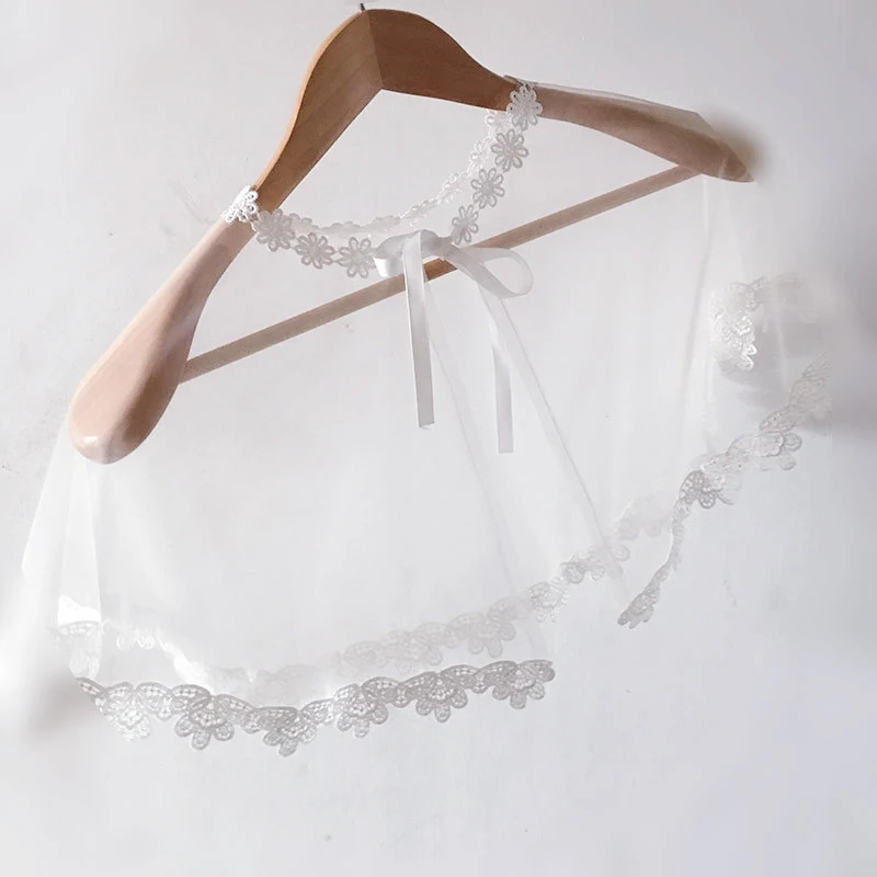 Свадебные белые шали vestido de festa кружевная Цветочная Женская шаль болеро шифоновая вечерняя Свадебная накидка