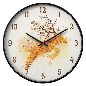 

Personality Silent Wall Clock Fashion Nordic Minimalist Digital Wall Clock Creative Modern Relogio Parede Home Decor ZB50WC
