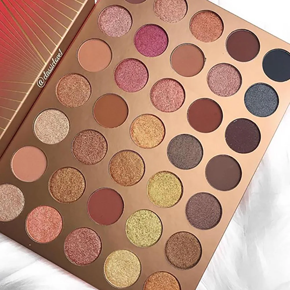 Morphe новые 35 г бронзовые цели тени для век Палитра Красочные Тени для век матовые мерцающие 35 палитра теней для век