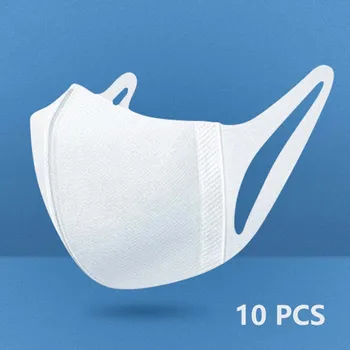 

In Stock 10PCS 3-Layers Disposable Masks Anti-dust Safe Mouth Masks Soft Comfatable Unisex Breathable Anti-Pollen Face Mask