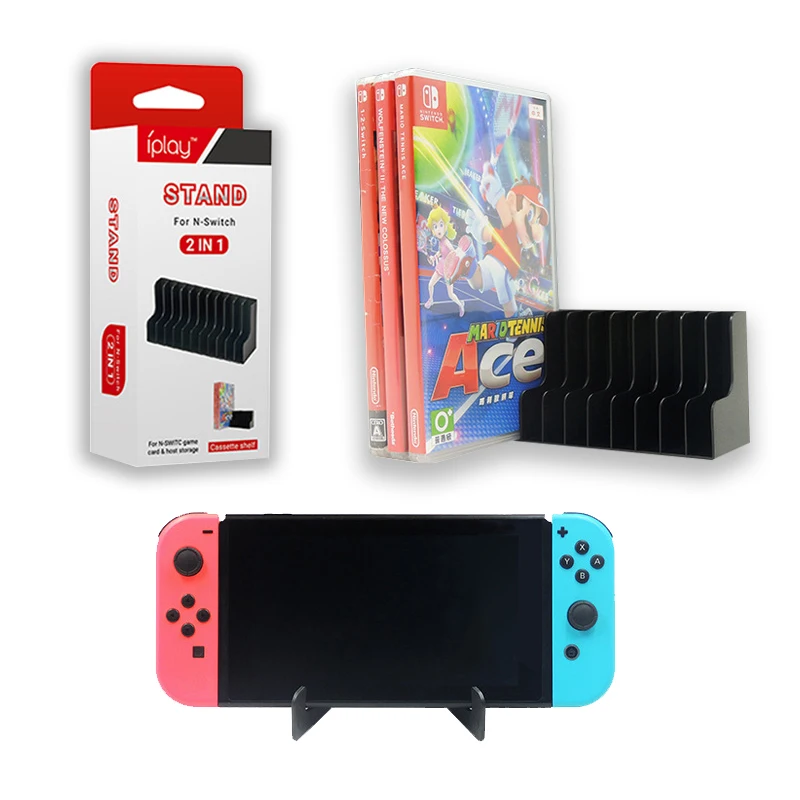 

Storage Stand Game Card Box For Nintend Nintendo Switch Game Host Bracket Card Slot Dish Rack CD Disk Holder Console Accessories