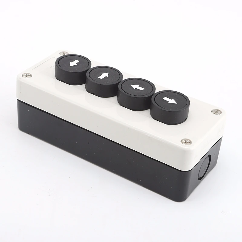12 Volt Switch Switch Box,BX4 22mm Four Holes Push Button Switch Box ...