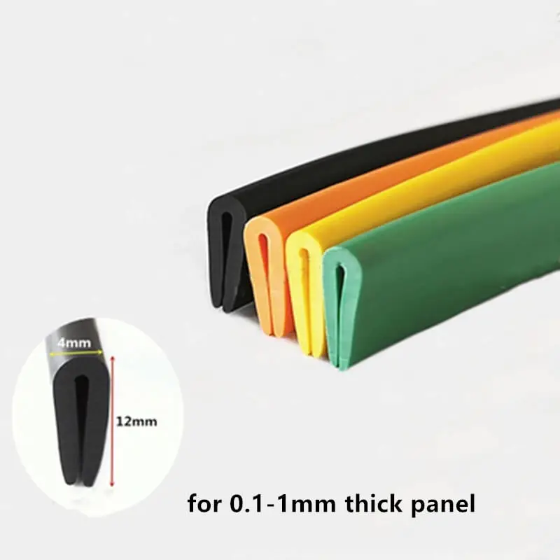 borracha u tira de vedacao para vidro 01