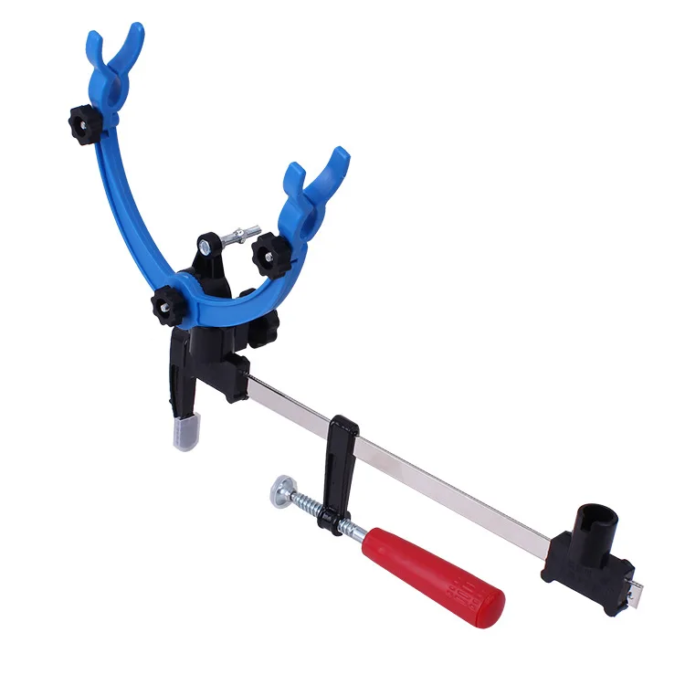 

Fishing Rod Rack Holder Multi-functional Fishing Bridge Fishing Holder Clip-on Pole Rod Automatic Pole Raft Fishing Universal Ba
