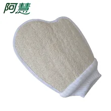 От производителя; люфа Материал Ванна перчатки натирания Полотенца полезный продукт пилинг банное полотенце баня скраб перчатки Горячие Sel