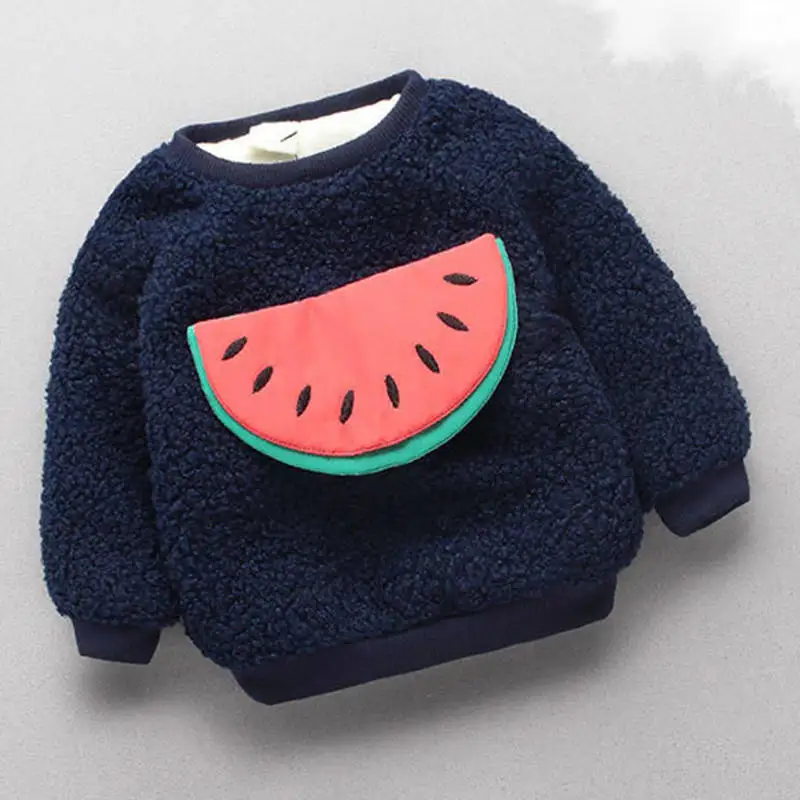 

BibiCola Baby Sweater Autumn Infant Cartoon Round Collar Bebe Boy Fleece Sweater Spring Children Clothes Toddler Cardigan