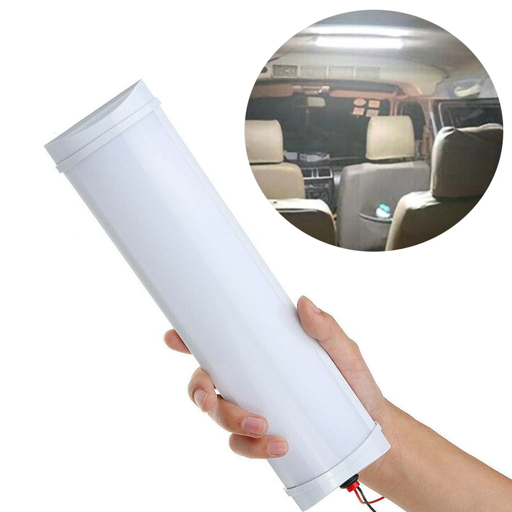12V 24V лодка, дом на колесах яркий укрыты внутренной сводной крыше Потолочный караван светодиодный внутренний светильник легко установить универсальный чтения АВ грузовик с прицепом - Цвет: 24V