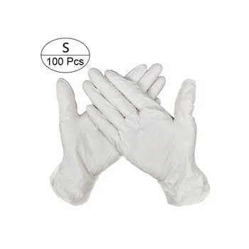 

100PCS M/L/XL One Time Disposable PVC NBR Work Gloves Washing Dishes Hands Protection Safe Outdoor Tool Universal