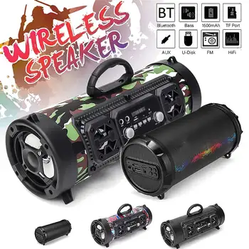 

Portable bluetooth Speaker Mini Wireless Loudspeaker Sound System 3D Stereo Music Surround Outdoor Speaker Support FM TF Card