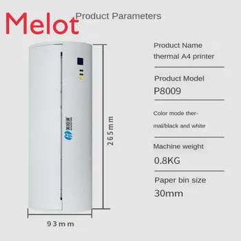 Kaufen Thermische A4 Falsche Frage Drucker Bluetooth Tragbare Student Haushalt Haushalt Wireless Mini Mobile Büro Papier Sortierung