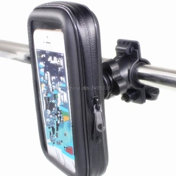 

Bycicle Mobile Phone Holder Motorcycle Waterproof Pocket Scooter For iphone Samsung HTC Sony Drop Ship