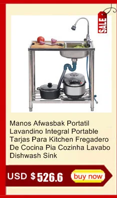 Manos Afwasbak Portatil Lavandino Интегральная портативная кухонная раковина Fregadero De Cocina Pia Cozinha Lavabo для мытья посуды