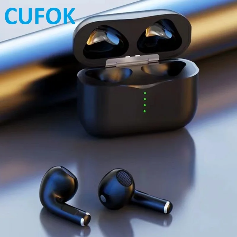 CUFOK Bluetooth Earbuds True Wireless Sport Headphones HiFi Bass Earphones TWS Ear Buds Gaming Headset Support Charger | Электроника