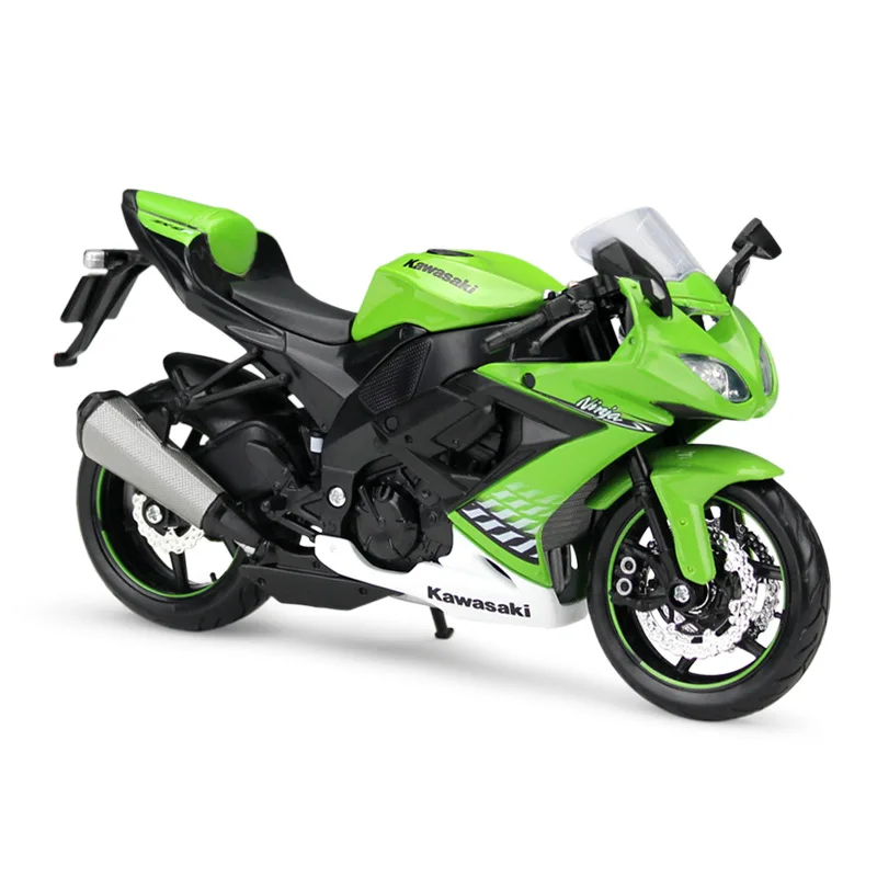 Модели литых под давлением мотоциклов Maisto 1:12 Kawasaki Ninja ZX 10R из сплава реальная