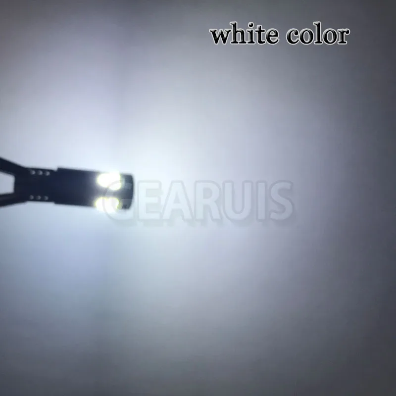 100 шт. T10 canbus 18 smd светодиодный 2 Вт светодиодный объектив Слим 30*10*9 мм W5W Стоянкы Автомобилей Автомобиля светильник источник хвост боковые лампы белого цвета-красный, желтый, 12 V-20 V